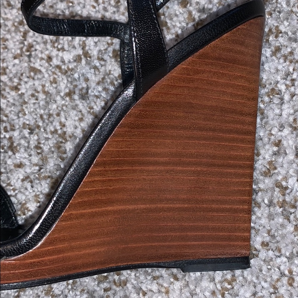 ‼️Saint Laurent Jane Wooden Wedge sandals - Picture 13 of 13
